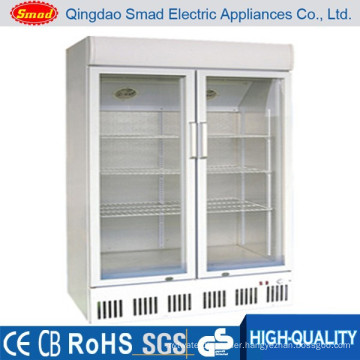 Display Commercial Supermarket Refrigeration Freezer For Cold Drink